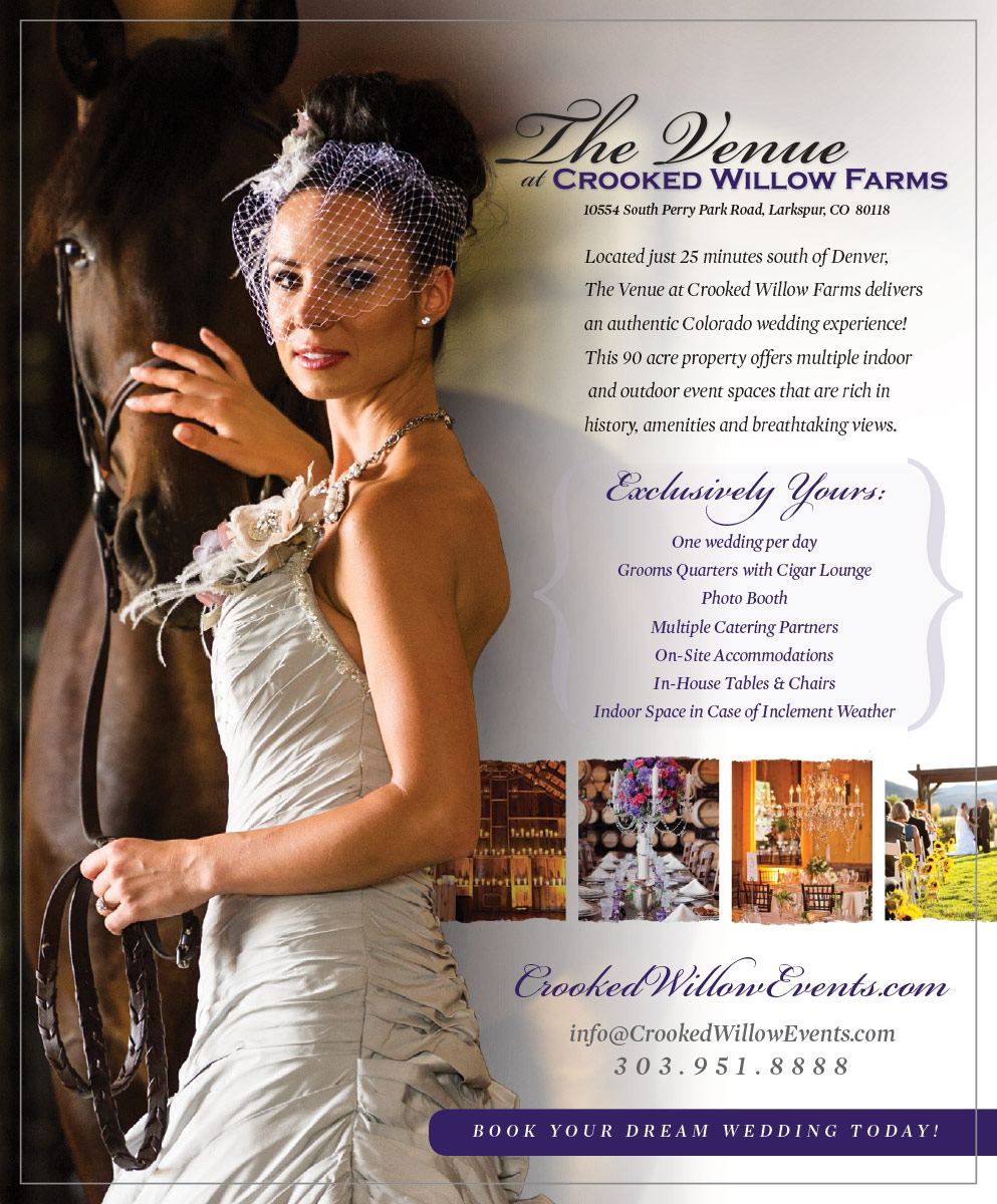 Crooked Willow Farms Wedding Ad