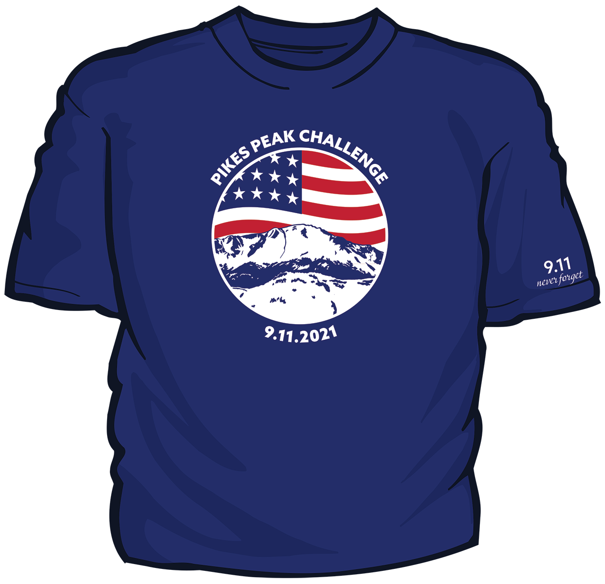 2021 Pikes Peak Challenge Shirt