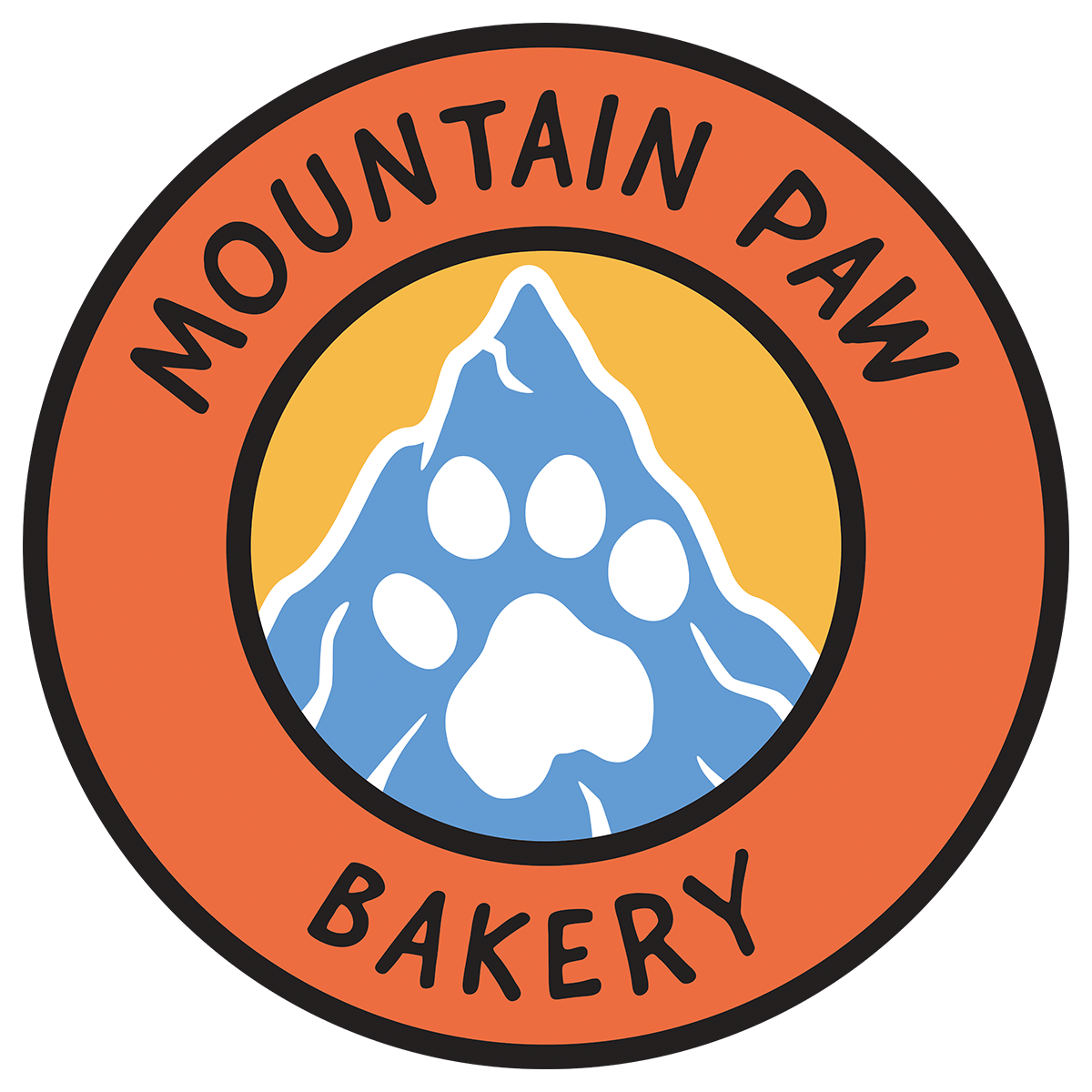 Mountain Paw Bakery Logo