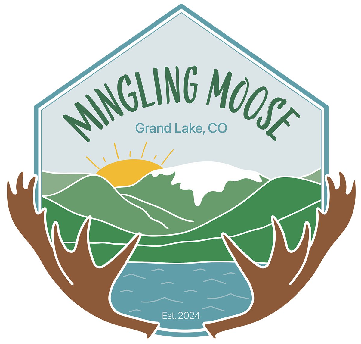 Mingling Moose Logo